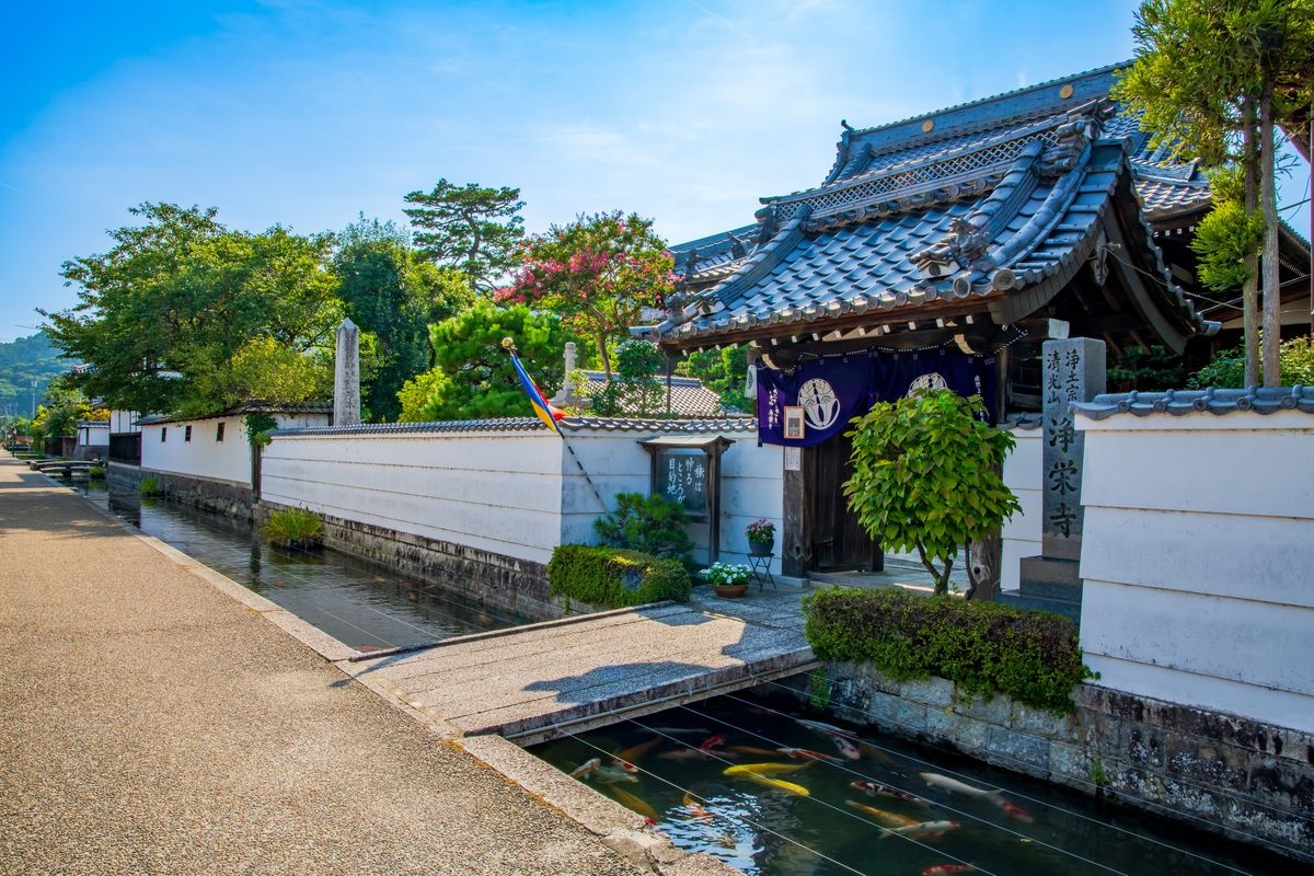 五箇荘金堂传统建筑群保存地区