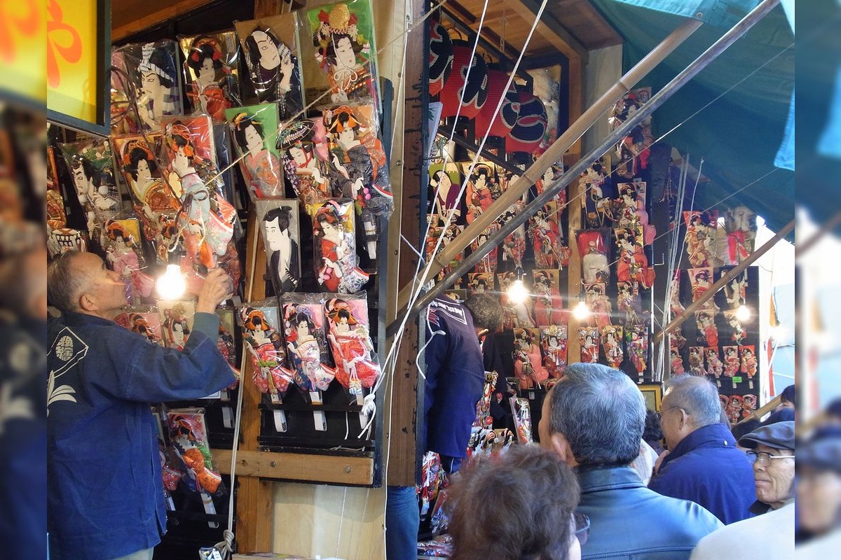 Marché de l'Hagoita (Senso-ji)