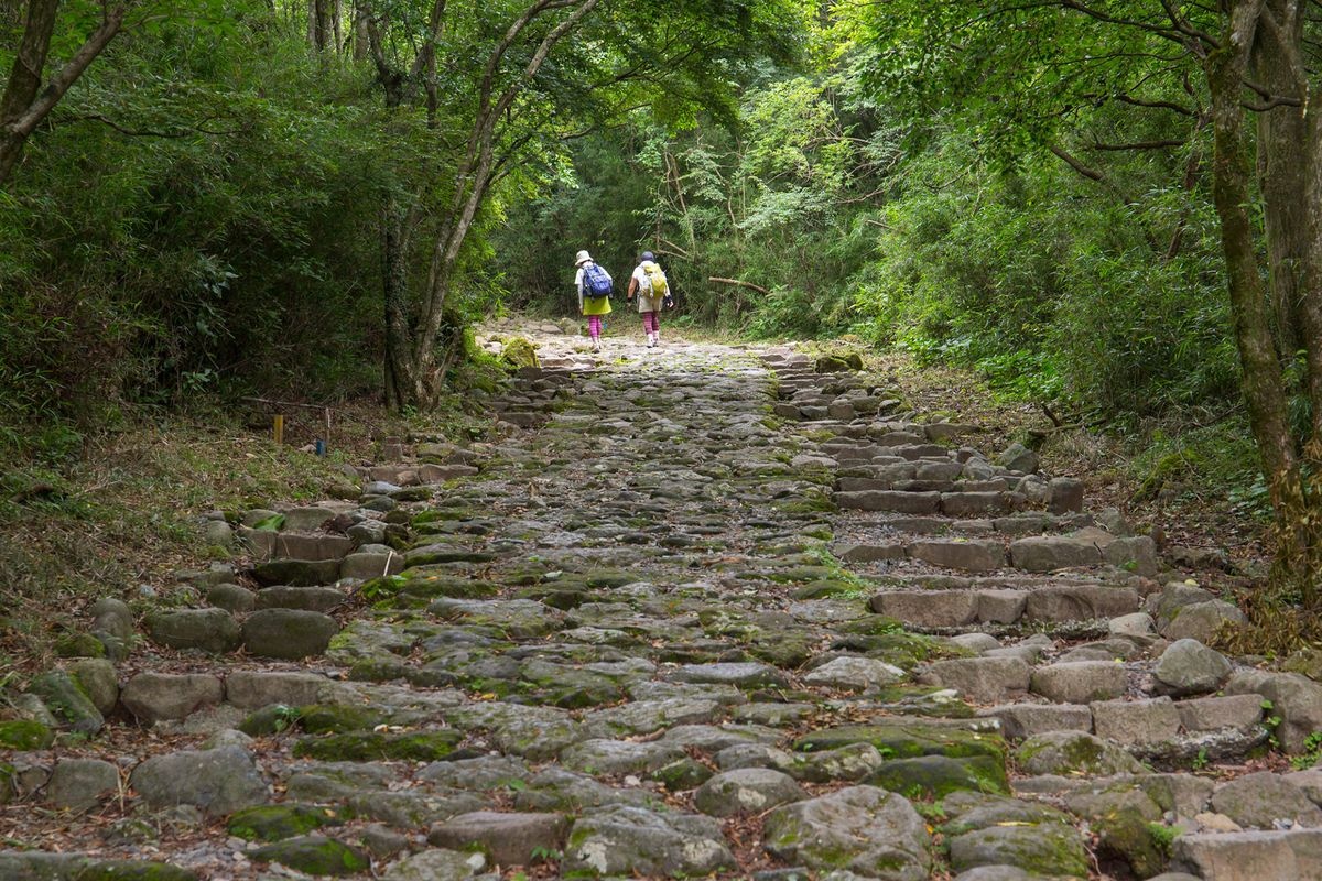 ทางเดินหินโบราณ Hakone Kyu-Tokaido