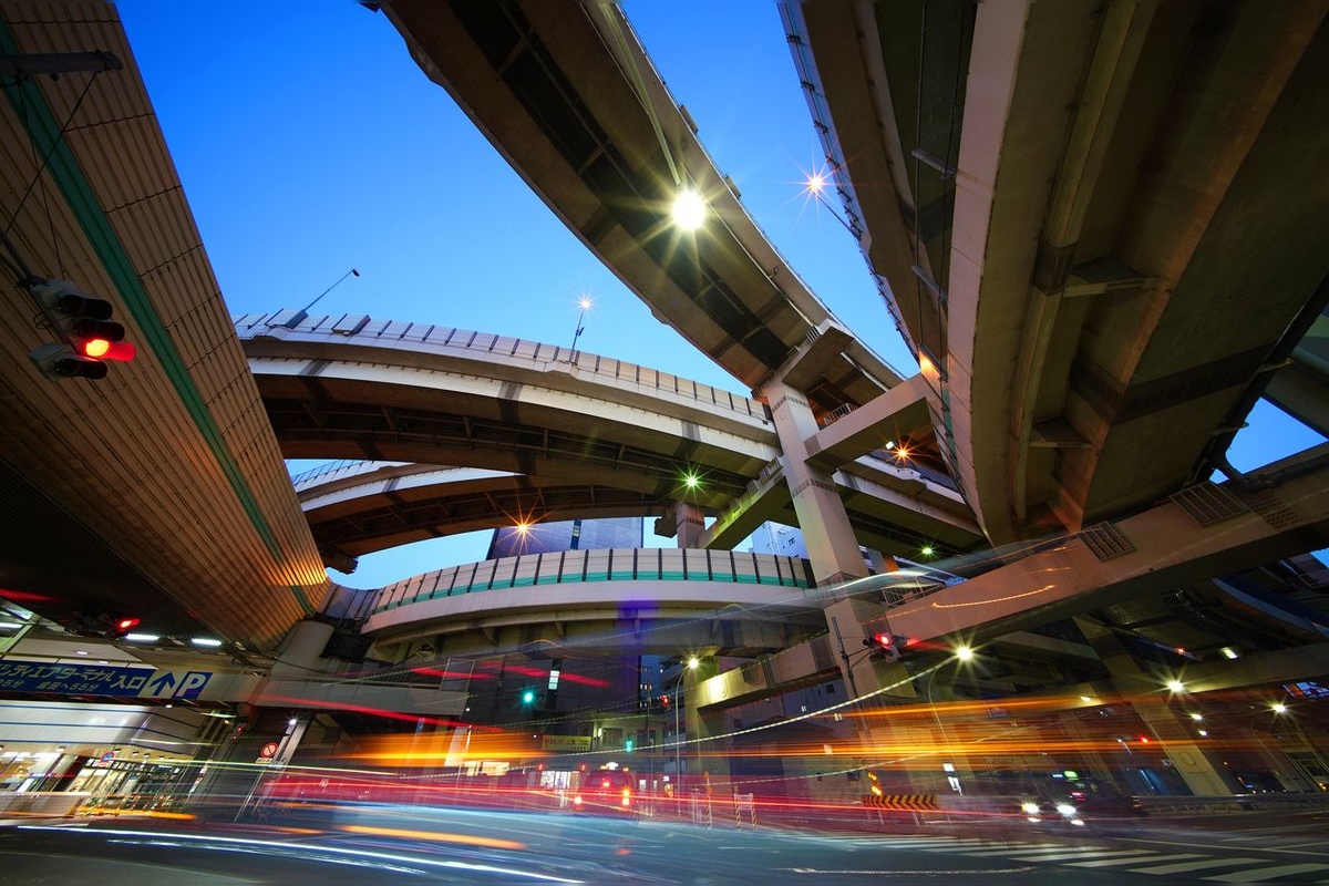 箱崎交流道 (Hakozaki Junction)