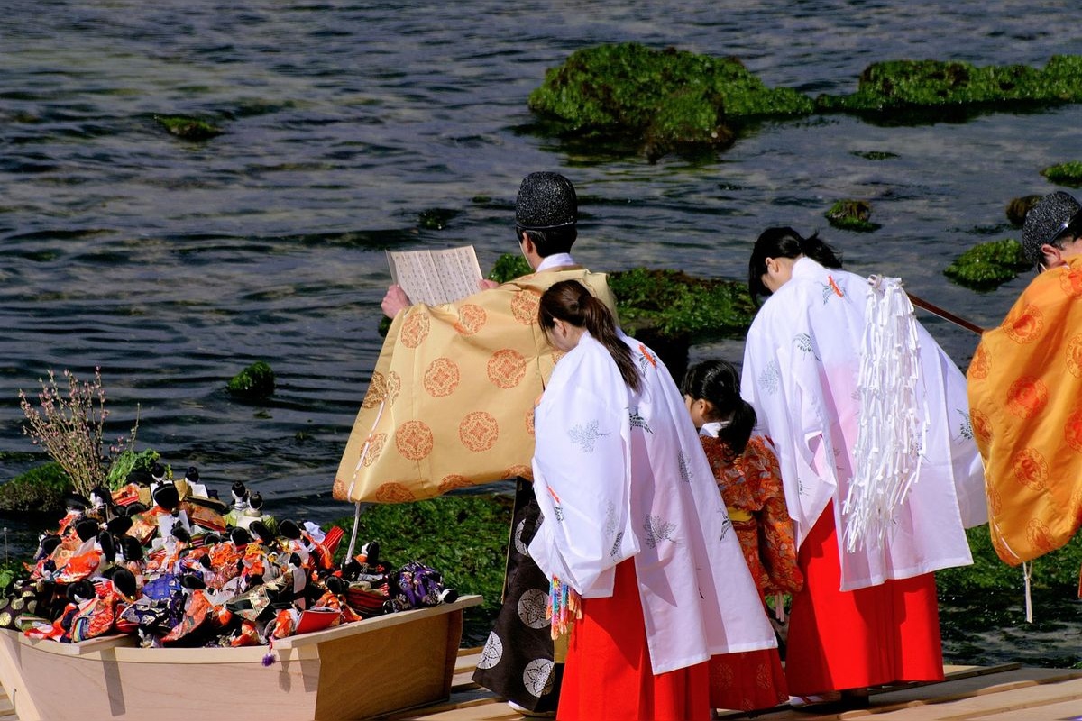 雏流仪式(淡嶋神社)