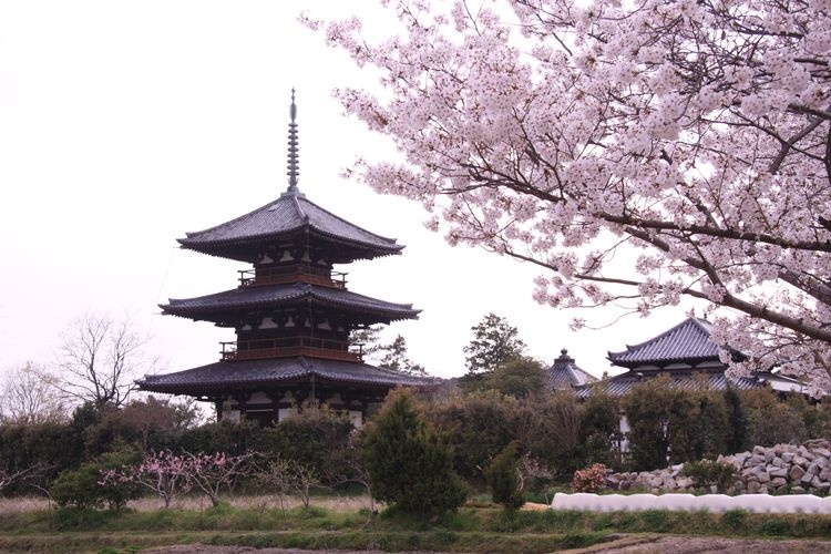 法起寺 (Hokki-ji) 3