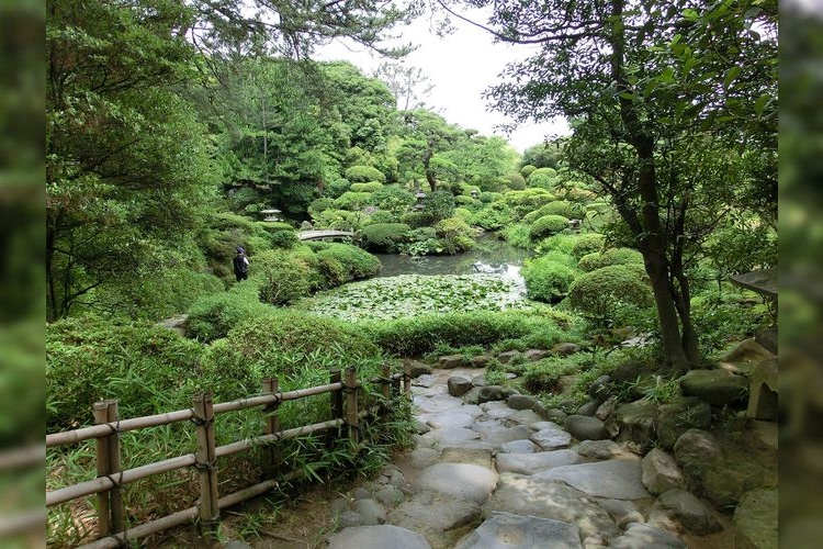 本間氏別邸庭園(鶴舞園) 2