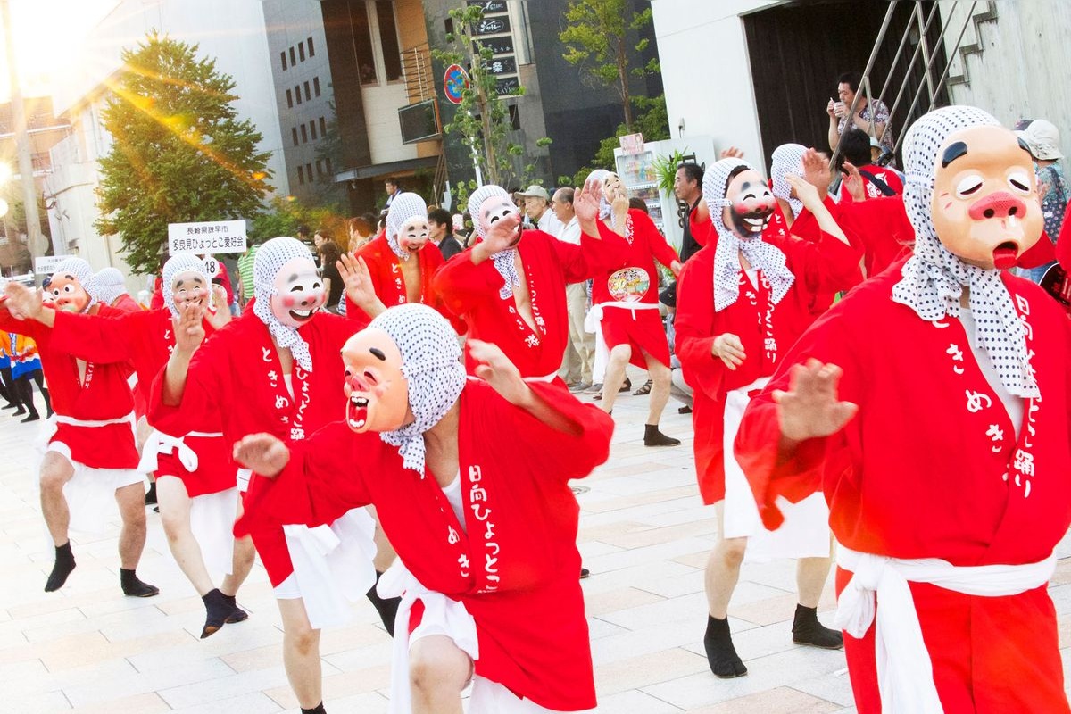 Hyottoko Natsu Matsuri de Hyuga