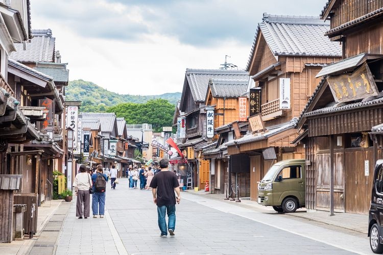 伊勢神宮 誤齋町・御賀橫丁 2
