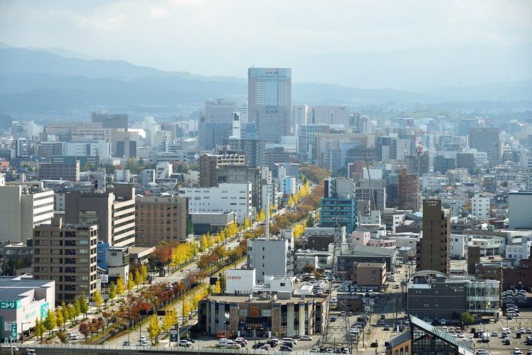 Lobi Observasi Lantai 19 Kantor Prefektur Ishikawa