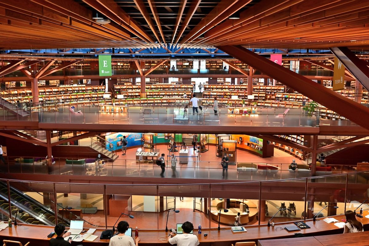 หอสมุดจังหวัดอิชิกาวะ (Ishikawa Prefectural Library)