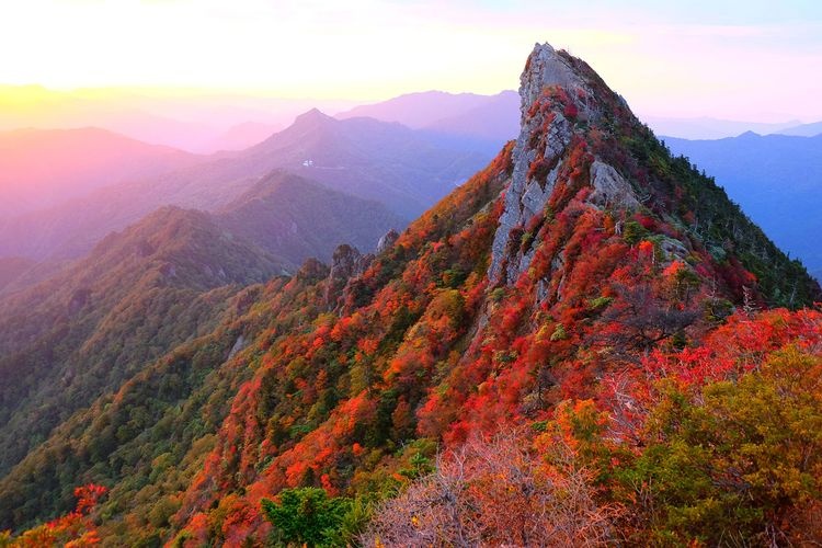 石鎚山 (Mount Ishizuchi)