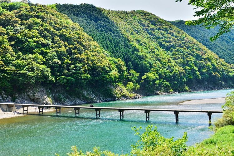 岩間沈下橋