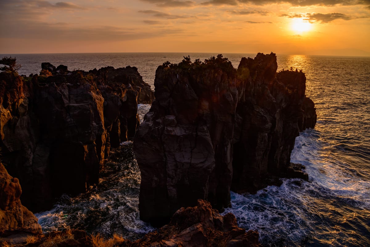 城崎海岸 (Jogasaki Coast)