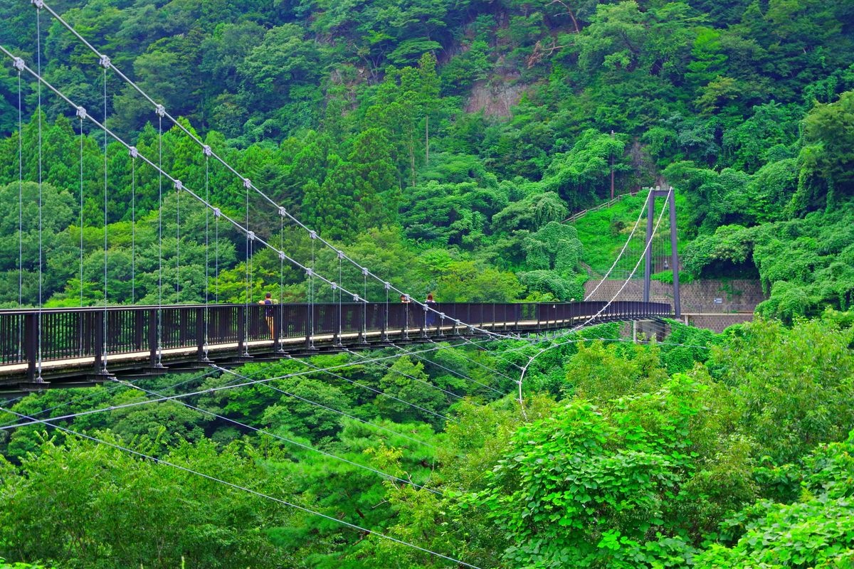 鬼怒楯岩大吊橋