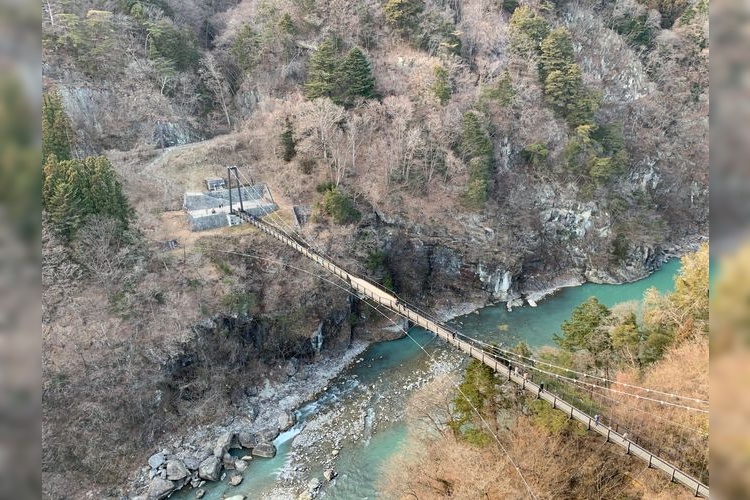 Jembatan Gantung Kinugawa Tateiwa 2