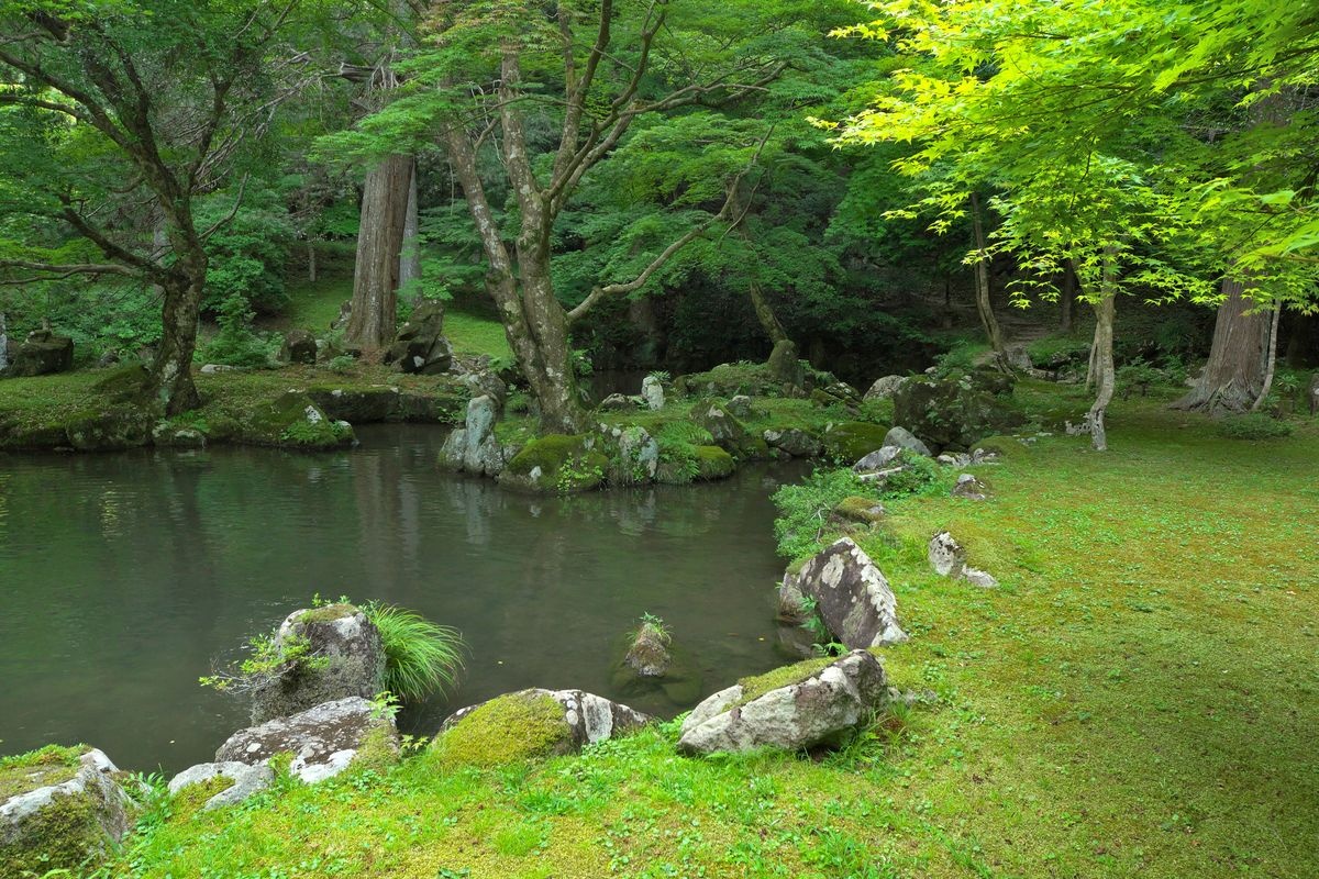 Jardin de l'ancien domaine du clan Kitabatake