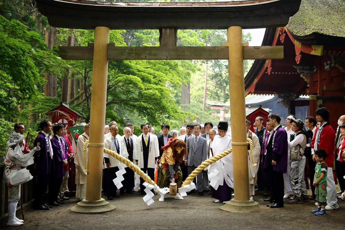 Odom開き (北口本宮冨士淺間神社)