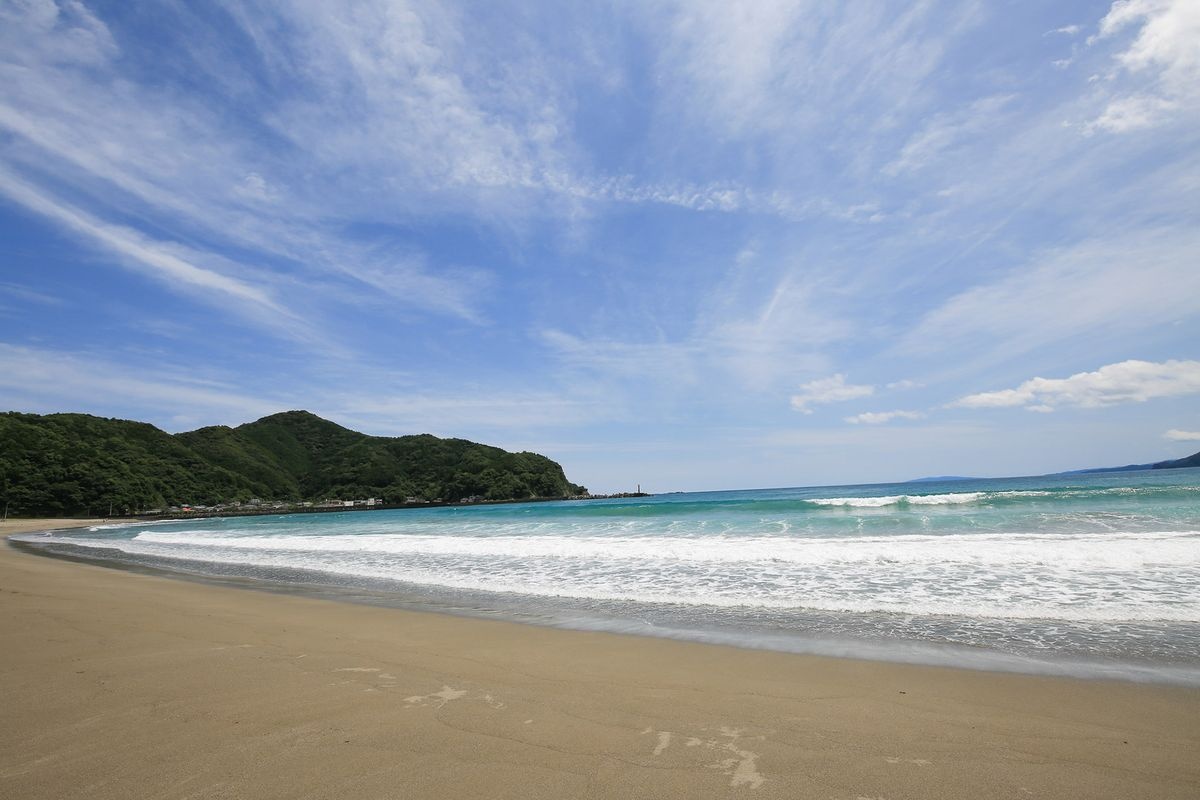 Plage de Komorohama (Okitsu)