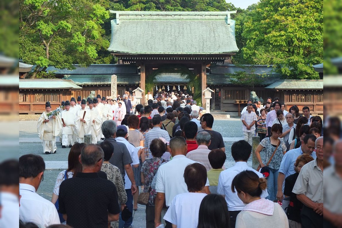 夏越大祓式・夏越祭(宗像大社)