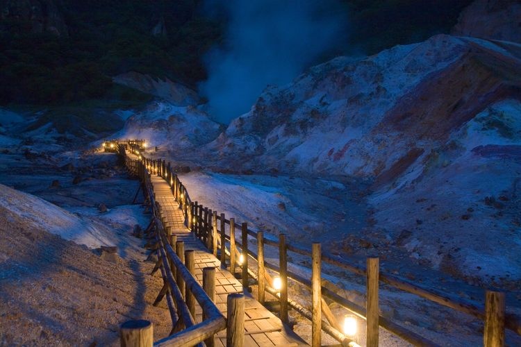 หุบเขานรก Noboribetsu Jigokudani 2