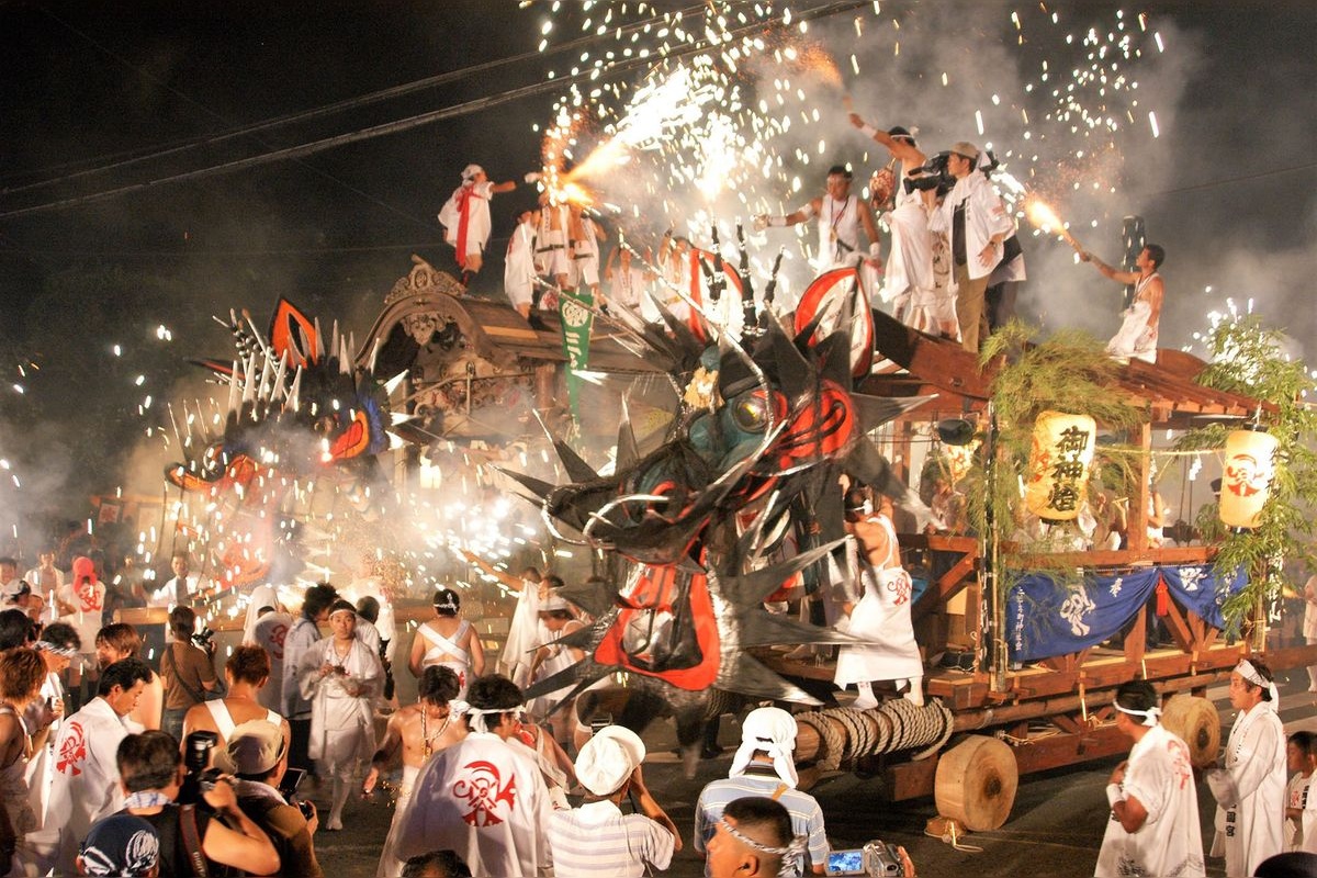 大牟田「大蛇山」祭