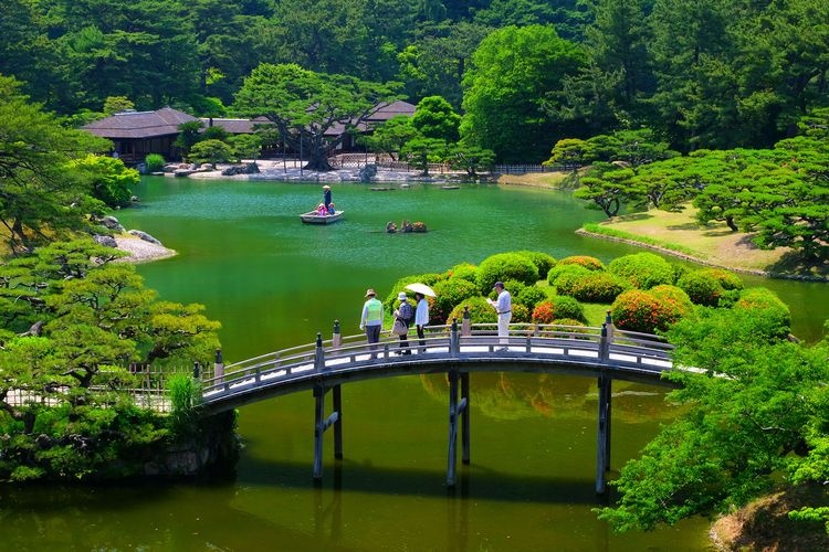สวนริตสึริน (Ritsurin Garden) 2