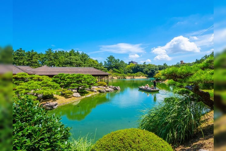 สวนริตสึริน (Ritsurin Garden) 3