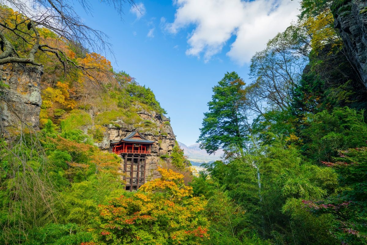 Kannon di Nunobiki & Kuizan Shakusonji