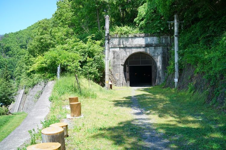 Ancienne ligne de la ligne Shinonoi (Ancien tracé d'Akina)