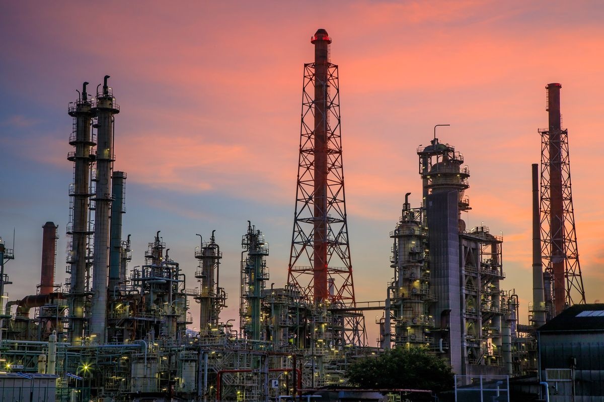 Paysage Industriel Nocturne de Takaishi