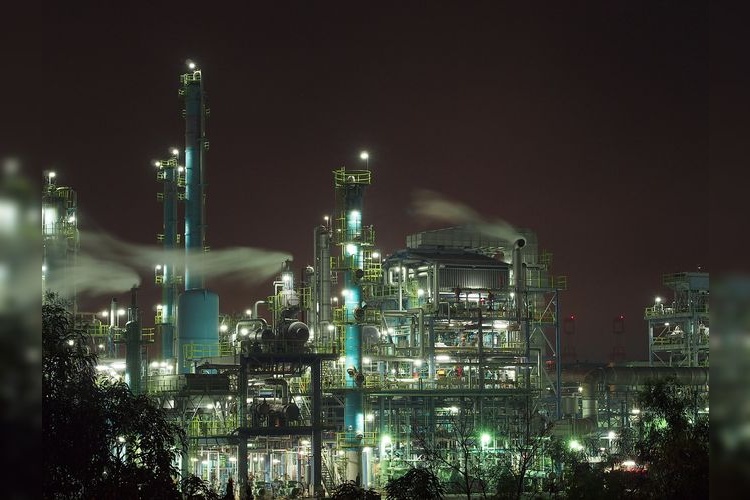 高石工場夜景