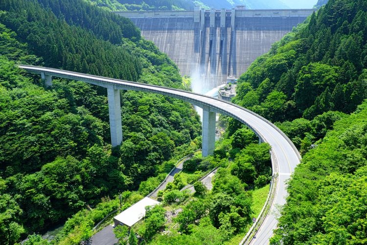 타키자와 댐 (Takizawa Dam) 2