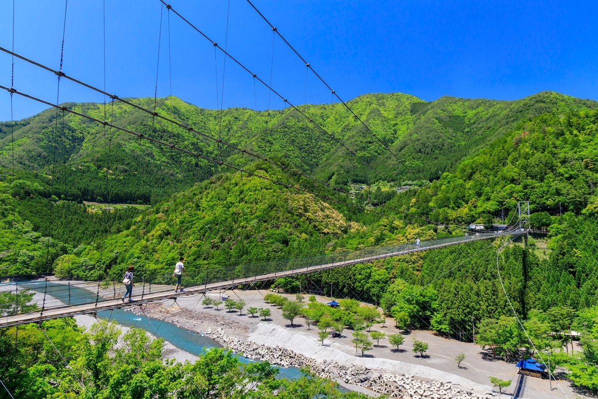 สะพานแขวนยาเซะ (Yase Suspension Bridge)
