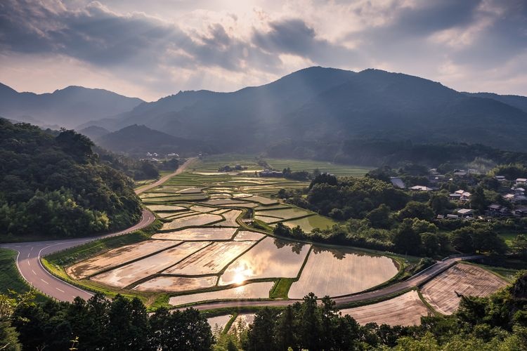 ทัศนียภาพชนบท Tazomiso-ozaki