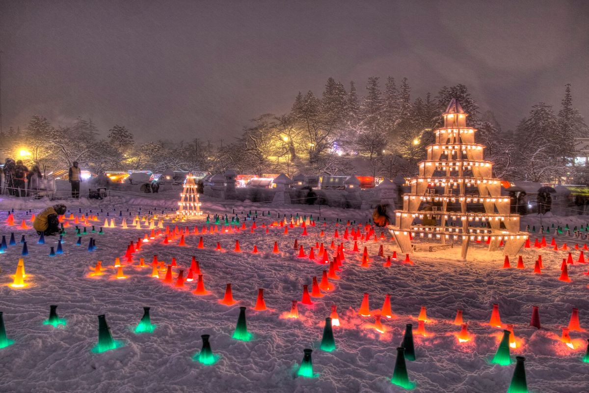 Festival de Lámparas de Nieve de Uesugi