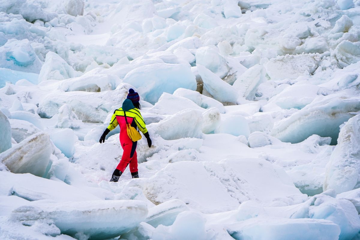 Costa de Utoro (Caminata sobre el Hielo Flotante)