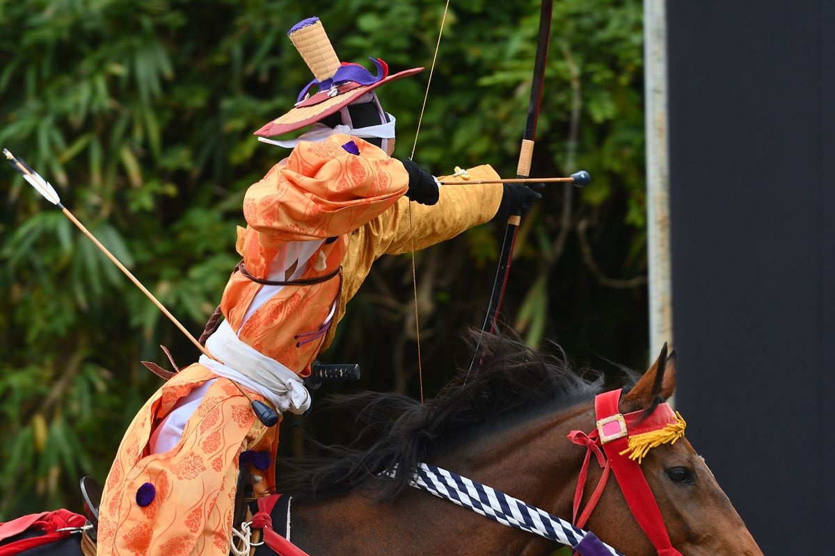 Yabusame Shinji en el Omi Jingu