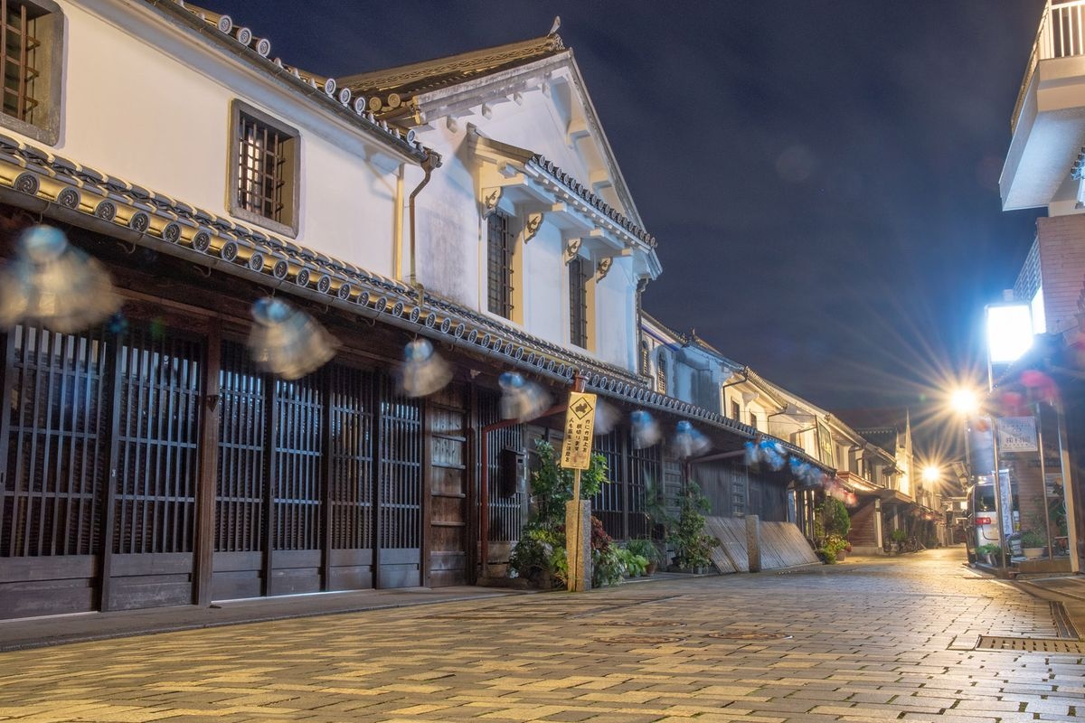 Yanai-shi Furuichi Kanaya Traditionelle Gebäude-Erhaltungszone