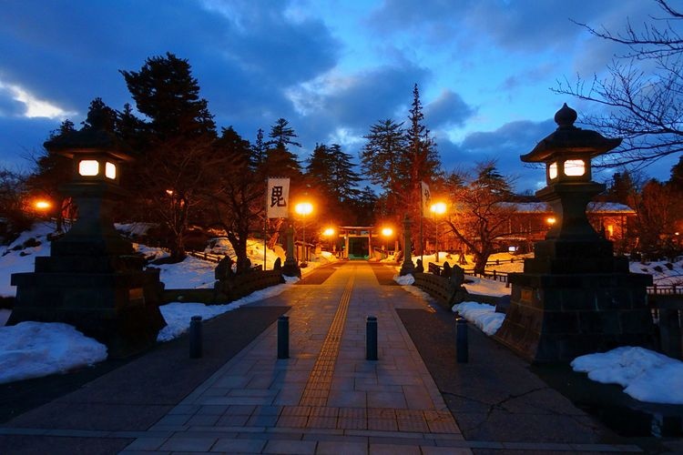 米沢城（松が岬公園）